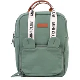 Childhome Kinderrucksack Mini Club, - Signature, Canvas - Grün