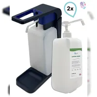 Blanc HYGIENIC Hebelspender 1.000ml Schwarz/Blau