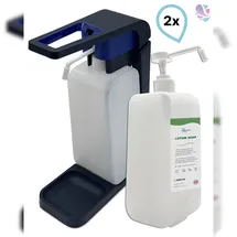 Blanc HYGIENIC Hebelspender 1.000ml Schwarz/Blau