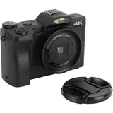 gowenic Digitalkamera, 48 MP 16-facher Digitalzoom, mit Fülllicht, Tragbare Vlogging-Kamera für Reisen, Hochzeiten, Abschlussfeiern