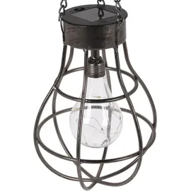 PROGARDEN Solar-Hängelampe Metall mit 10 LEDs