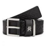 Tommy Hilfiger Damengürtel Leder 3 cm schwarz 100
