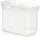 Emsa Optima Schüttdose transparent weiß 1 l