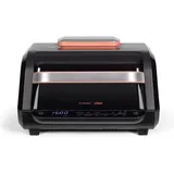 LIVOO Luftfritteuse & Grill 6 L, Fritteuse, Schwarz