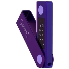 Ledger Nano X, USB-C/Bluetooth lila