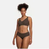 creamy fabrics Comfort Minimizer BH – Damen BH ohne Bügel – Bequemer Leichter bügelloser Push-Up BH – Nahtloser Soft-BH mit herausnehmbaren Cups – Entlastet Schulter & Rücken – Normale & Große Größen - M