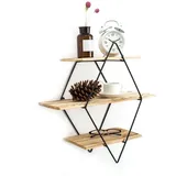 Lobwerk Bücherregal 50 x 19 x 50 cm Braun