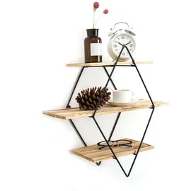 Lobwerk Bücherregal 50 x 19 x 50 cm Braun