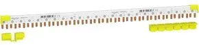 Schneider Electric A9XPC624 Acti9 Phasenschiene Stift, 1P+N, 9mm-Stift-Abstand, 80A, 24 Module, 4-Endkappen