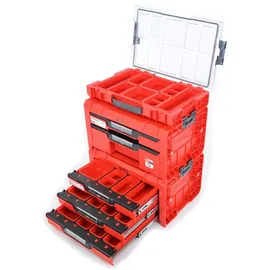 QBRICK Pro Drawer 3 Werkzeugkoffer 13,5 l rot 45 x 31 x 24 cm
