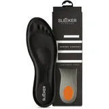 SLEKER SLEEKER Memory Comfort - supersofte, leichte und strapazierfähige Einlegesohle mit idealer Fußpolsterung durch Memory-Support-Schaum, Größe 44 - 44