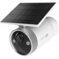 TP-Link C465 Solar Außenkamera Akku Weiß