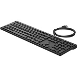 HP L95712-111 Tastatur USB QWERTZ Schweiz Schwarz