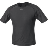 Gore Wear Herren M Windstopper Base Layer Shirt, Schwarz, M EU