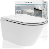 Schütte Owano Dusch-WC mit WC-Sitz Weiß