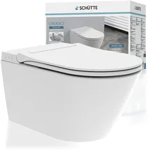 Schütte Owano Dusch-WC mit WC-Sitz Weiß