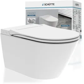 Schütte Owano Dusch-WC mit WC-Sitz Weiß