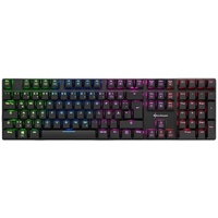 Sharkoon PureWriter RGB Tastatur Kailh Blue US