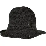 URBAN CLASSICS Braid Bast Fischerhut Black One Size