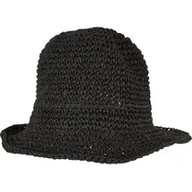 URBAN CLASSICS Braid Bast Fischerhut Black One Size