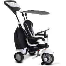 Smart Trike smarTrike 6952400 - Glow Touch Steering 4 in 1 Dreirad, schwarz/weiß
