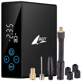 AGT Mini-Akku-Kompressor-Pumpe, 150 psi, 2.200 mAh, nur 9 x 7 x 3,3 cm