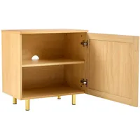 modfu Aufbewahrungsschrank 60 x 40 x 63 cm Beige