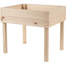 Hecht Hochbeet für Kinder 50 x 45 x 45 cm Beige
