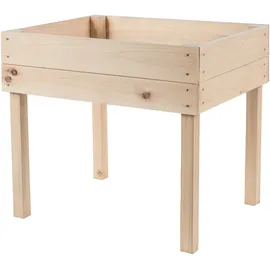 Hecht Hochbeet für Kinder 50 x 45 x 45 cm Beige