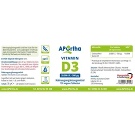 APOrtha Vitamin D3 Depot Kapseln 120 St.