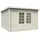 Palmako Ella Gartenhaus 3 x 3 m Beige