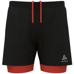 Odlo Herren Zeroweight 2in1 Short schwarz