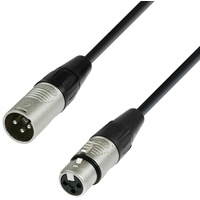 Adam Hall K4 MMF 0050 Audio-Kabel 0,5 m XLR (3-pin) Schwarz