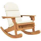 vidaXL Adirondack-Schaukelstuhl 105 x 90 x 36 cm braun