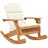 vidaXL Adirondack-Schaukelstuhl 105 x 90 x 36 cm braun