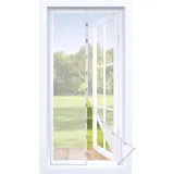 EasyMaxx Insektenschutz-Tür 100 x 210 cm Weiß