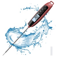DOQAUS Fleischthermometer Grillthermometer Bratenthermometer Küchenthermometer Digital Thermometer mit 3s Sofortiges Auslesen und IPX6 Wasserdichter für Küche,Kochen,Grill,BBQ