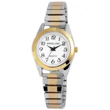 Excellanc Analog Metallzugband bicolor 28 mm
