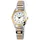 Excellanc Analog Metallzugband bicolor 28 mm