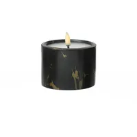 MARELIDA LED Kerze 8,5 cm schwarz