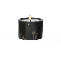 MARELIDA LED Kerze 8,5 cm schwarz