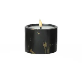 MARELIDA LED Kerze 8,5 cm schwarz
