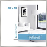 Nielsen Design Nielsen Classic 40,0 x 40,0cm silber matt