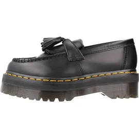 Dr. Martens Damen Adrian Quad Plateau Loafer, Schwarz 41 EU - 41