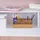 Relaxdays Schreibtisch-Organizer Braun 10 Fächer 23,0 x 10,0 x 10,0 cm