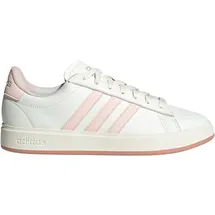 adidas Grand Court 2.0 Core White/Wonder Quartz/Linen Green Metallic 38 2/3