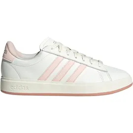 adidas Grand Court 2.0 Core White/Wonder Quartz/Linen Green Metallic 38 2/3