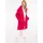 Zwillingsherz Jerseymantel ZWILLINGSHERZ "Küste Meer Moin", Damen, Gr. L/XL, pink (fuchsia), angeraute Sweatware, Obermaterial: 50% Baumwolle, 50% Polyester, Mäntel, mit großem Motiv am Rücken