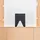 HAY Manolito Hocker Holz 30 x 25 x 19 cm Schwarz