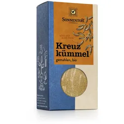 Kreuzkümmel gemahlen bio 40 g – Aromatisches Bio-Gewürz für orientalische Gerichte